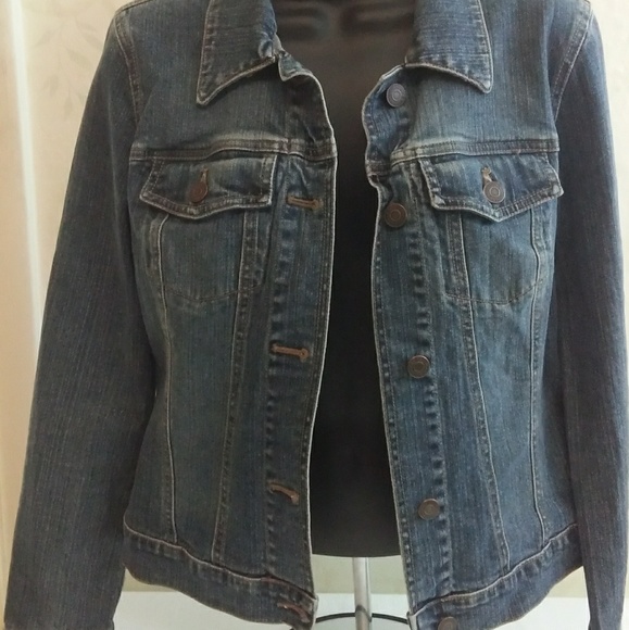 New York & Co. Jean Jacket Size 2 - Picture 1 of 8